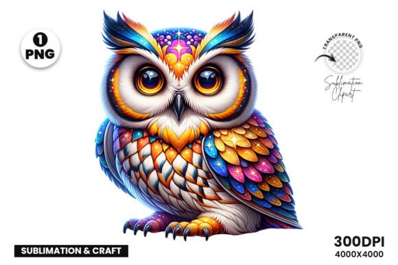 Download Watercolor Owl Sublimation Clipart PNG - Premium Bundle