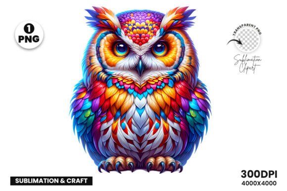 Download Watercolor Owl Sublimation Clipart PNG - Premium Resources