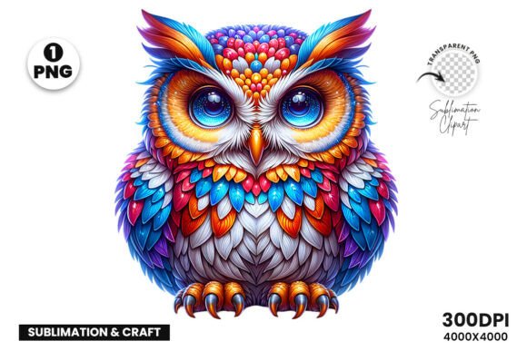 Download Watercolor Owl Sublimation Clipart PNG - Premium Resources