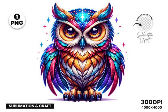 Download Watercolor Owl Sublimation Clipart PNG - Premium Resources